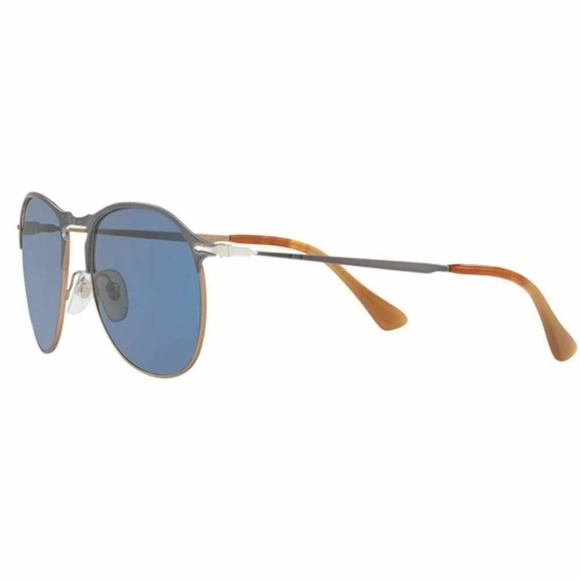 Persol Aviator Unisex Sunglasses Light Blue Lens - Picture 3 of 8